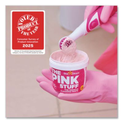 The Pink Stuff Miracle Cleaning Paste, Fruity Scent, 17.6oz. Jar - 6/CS