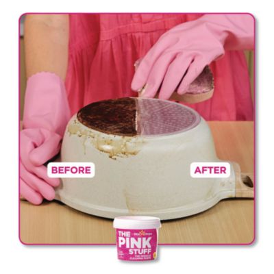 The Pink Stuff Miracle Cleaning Paste, Fruity Scent, 17.6oz. Jar - 6/CS