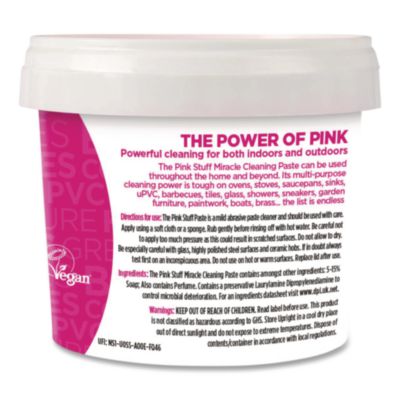 The Pink Stuff Miracle Cleaning Paste, Fruity Scent, 17.6oz. Jar - 6/CS
