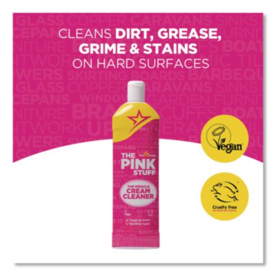 The Pink Stuff Miracle Cream Cleanser, Fruity Scent, 16.9oz. Bottle - 6/CS