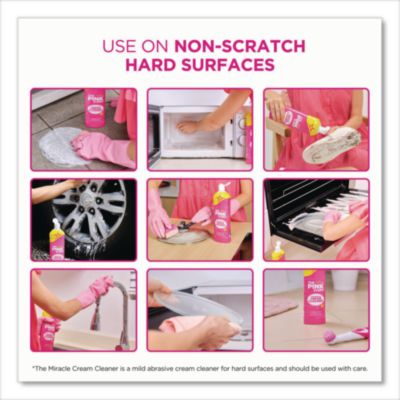 The Pink Stuff Miracle Cream Cleanser, Fruity Scent, 16.9oz. Bottle - 6/CS