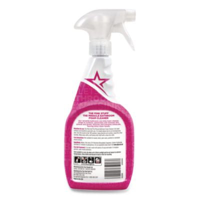 The Pink Stuff Miracle Bathroom Foam Cleaner, Fruity Scent, 25.4oz. Trigger Spray Bottle - 4/CS