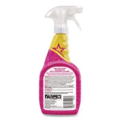 The Pink Stuff Miracle Multi-Purpose Cleaner, Fruity Scent, 25.4oz. Trigger Spray Bottle - 4/CS