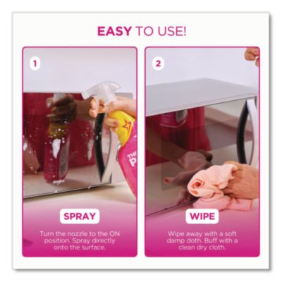 The Pink Stuff Miracle Multi-Purpose Cleaner, Fruity Scent, 25.4oz. Trigger Spray Bottle - 4/CS