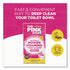 The Pink Stuff Miracle Power Foaming Toilet Cleaner, Fruity Scent, 3.5oz. Packet, 2/Box, 10BX / CS
