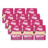 The Pink Stuff Squeezy Dual-Sided Sponge and Scrubber, 4" x 5.3", 3.8" Thick, Pink/Ivory - 12/CS