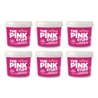 The Pink Stuff Miracle Cleaning Paste, Fruity Scent, 17.6oz. Jar - 6/CS