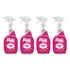 The Pink Stuff Miracle Bathroom Foam Cleaner, Fruity Scent, 25.4oz. Trigger Spray Bottle - 4/CS