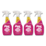 The Pink Stuff Miracle Multi-Purpose Cleaner, Fruity Scent, 25.4oz. Trigger Spray Bottle - 4/CS
