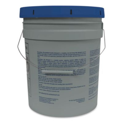 Boardwalk Low Suds Industrial Powder Laundry Detergent, Fresh Lemon Scent, 40lb. Pail