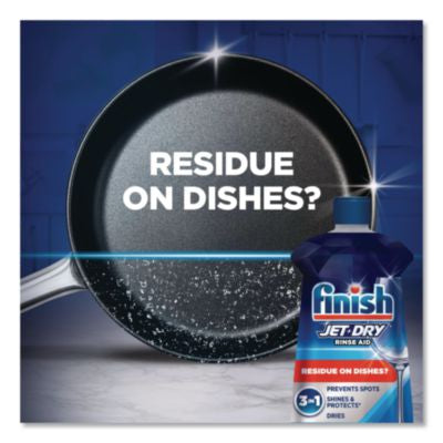 Finish Jet Dry Rinse Agent, Original Scent, 8.45 oz. - 8/CS (75713)