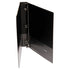 Universal Economy Round Ring View Binder, 3 Rings, 1" Capacity, 11" x 8.5", Black