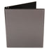Universal Economy Round Ring View Binder, 3 Rings, 1" Capacity, 11" x 8.5", Black