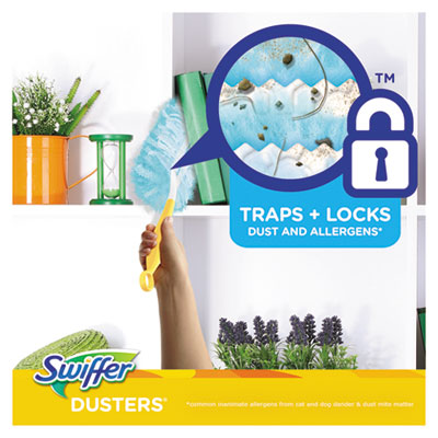 Swiffer Duster Starter Kit w/6" Handle, 1 Handle & 5 Dusters - 6/CS (11804)