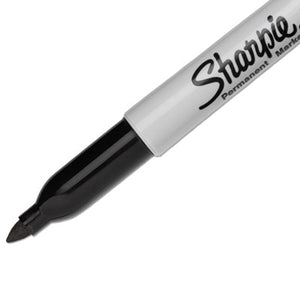 Sharpie Fine Tip Permanent Marker, Fine Bullet Tip, Black - 12ct.