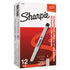 Sharpie Ultra Fine Tip Permanent Marker, Ultra-Fine Needle Tip, Black - 12/Box (37001)