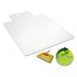 Alera All Day Use Non-Studded Chair Mat for Hard Floors, 45" x 53", Wide Lipped, Clear