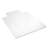 Alera All Day Use Non-Studded Chair Mat for Hard Floors, 45" x 53", Wide Lipped, Clear