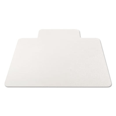 Alera All Day Use Non-Studded Chair Mat for Hard Floors, 45" x 53", Wide Lipped, Clear