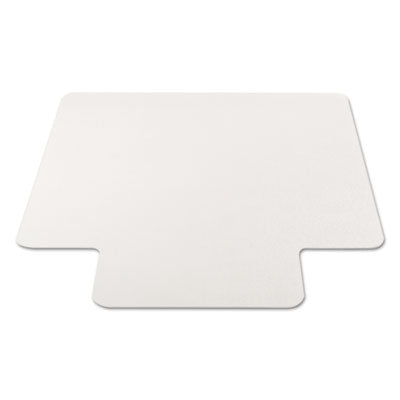 Alera All Day Use Non-Studded Chair Mat for Hard Floors, 45" x 53", Wide Lipped, Clear
