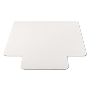 Alera All Day Use Non-Studded Chair Mat for Hard Floors, 45" x 53", Wide Lipped, Clear