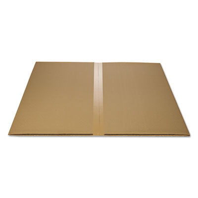 Alera All Day Use Non-Studded Chair Mat for Hard Floors, 45" x 53", Wide Lipped, Clear