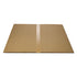 Alera All Day Use Non-Studded Chair Mat for Hard Floors, 45" x 53", Wide Lipped, Clear