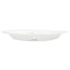 Dart White Styrofoam Plate, 10 1/4", 3 Compartment - 125ct. 4/CS (10CPWCR)