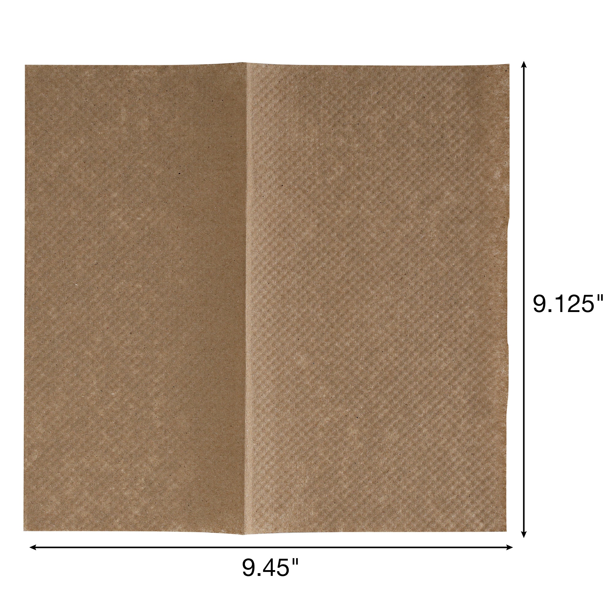 NOVA Singlefold Paper Towels, 1-Ply, 9.125" x 9.45", Natural - 4000/CS (NOVA 275SK)
