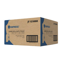 Load image into Gallery viewer, Empress Jr. Jumbo Toilet Tissue, 2-Ply, 1000' Rolls - 12/CS (JT 121000)
