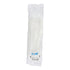 Empress Medium Weight Cutlery Kit, Polypropylene, Knife/Fork/Tsp/S&P/Nap, White - 250/CS (E176000)