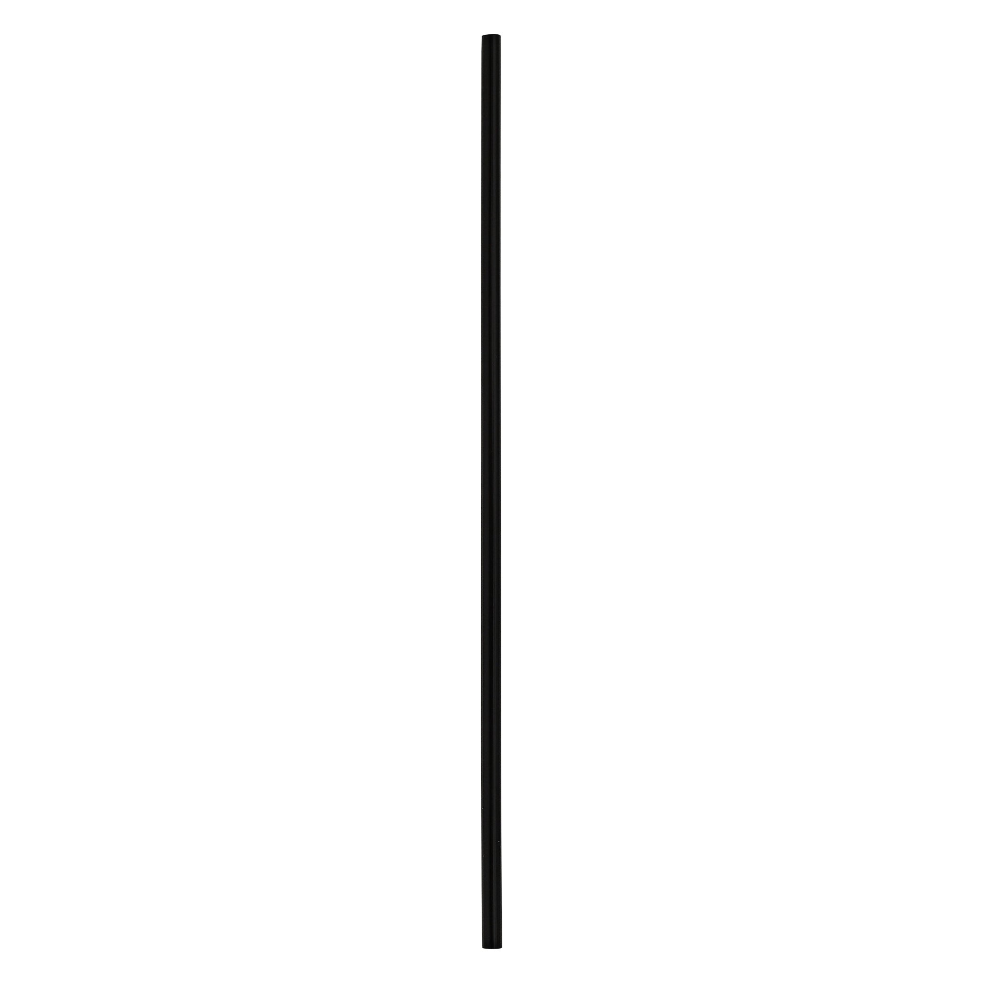 Plastic Stirrer, Unwrapped, Black, 5.25" - 1000ct. 10/CS (ECK525BK)
