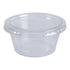 Empress Portion Cup Lid for 3.25oz, 4 oz. and 5.5 oz. Cup - 125ct. 20/CS (EPCLID3)