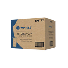 Load image into Gallery viewer, Empress Clear PET Cup, 32 oz. - 50ct. 10/CS (EPET32)
