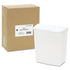 Sanitary Napkin Receptacle, Wall Mount, White (250-201W)