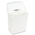 Sanitary Napkin Receptacle, Wall Mount, White (250-201W)