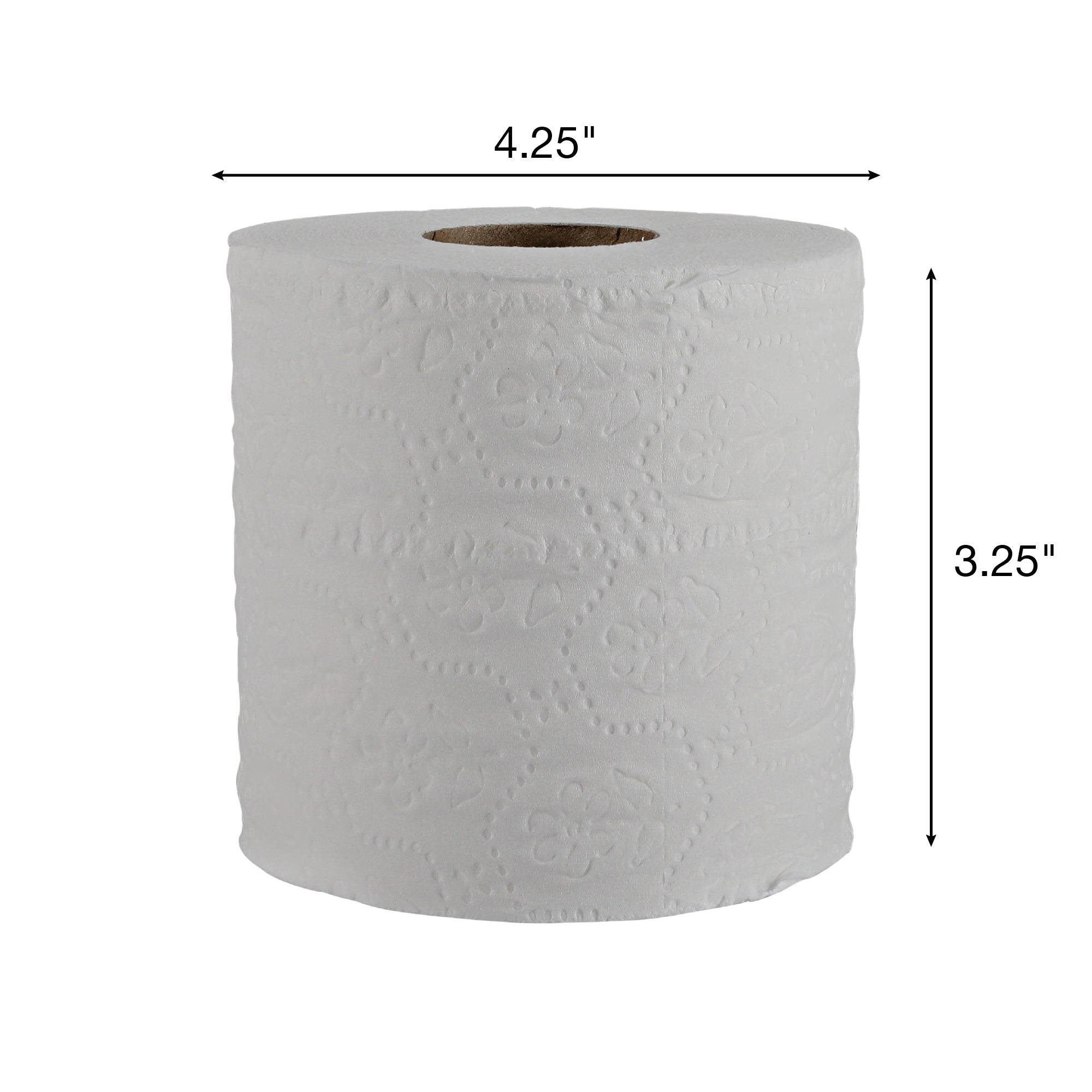 Empress Elite Standard Toilet Tissue, 2-Ply, 4.25" x 3.25" Sheets, Wrapped - 96/CS (ELBT 965013)