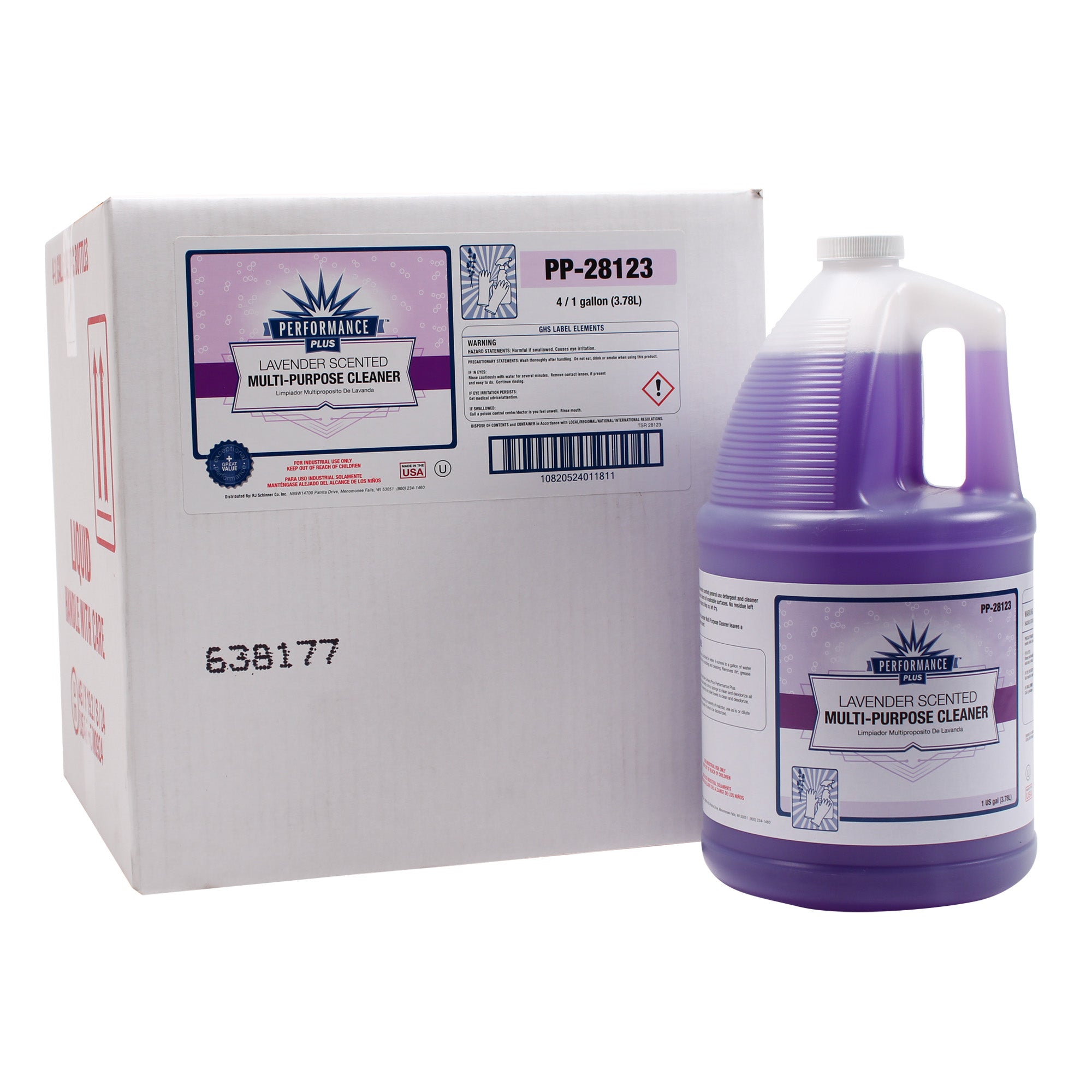 Performance Plus Lavender Multi-Purpose Cleaner - 1 Gallon 4/CS (PP-28123)