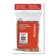 Load image into Gallery viewer, Rubber Bands, Size 12, 0.04&quot; Gauge, Beige, 1lb. Box - 2500/Pack
