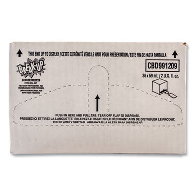 Break-Up Professional Fryer Boil-Oil Pouch, Ready to Use, 2 oz. Packet - 36/CS (CBD991209)