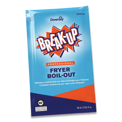 Break-Up Professional Fryer Boil-Oil Pouch, Ready to Use, 2 oz. Packet - 36/CS (CBD991209)