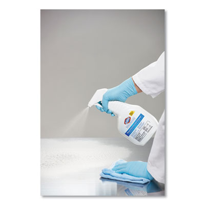 Clorox Healthcare Bleach Germicidal Cleaner, Unscented, 32 oz. Spray Bottle - 6/CS (68970)
