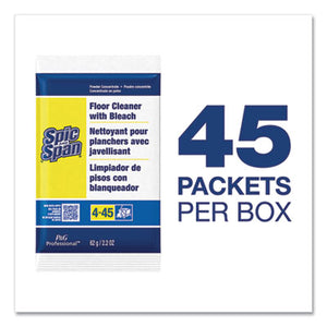 Spic & Span Bleach Floor Cleaner Packets, 2.2 oz. - 45/CS (02010)