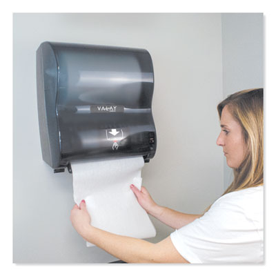 Morcon Valay Electronic Roll Towel Dispenser for 10" Roll Towels, Black (VT1010)