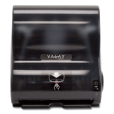 Morcon Valay Electronic Roll Towel Dispenser for 10" Roll Towels, Black (VT1010)