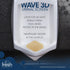 The Wave 3D Urinal Screen, Summer Sunshine, 2 per Pack, 5 Packs per Box