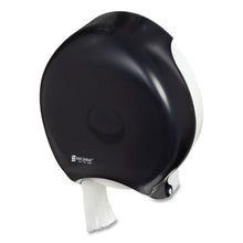 Load image into Gallery viewer, San Jamar Toilet Tissue Dispenser for 12&quot; Jumbo Rolls, Single Roll (R6000TBK)
