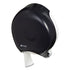 San Jamar Toilet Tissue Dispenser for 12" Jumbo Rolls, Single Roll (R6000TBK)