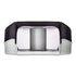 San Jamar Toilet Tissue Dispenser for 12" Jumbo Rolls, Single Roll (R6000TBK)