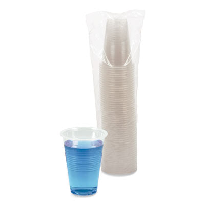 Translucent Plastic Cup, 16 oz. - 50ct. 20/CS (EK16A / BWKTRANSCUP16)